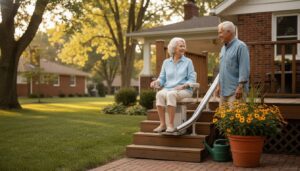 Outdoor Stairlift for Deck in Evansville: Reclaiming Your Backyard Freedom