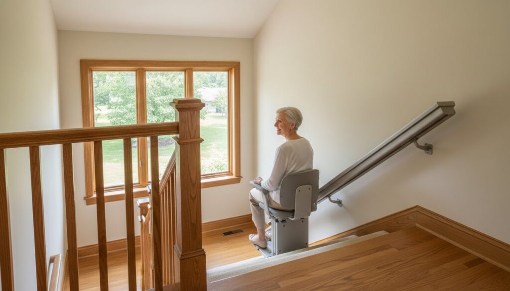 Straight Stairlift Guide for Indiana Homeowners: Safety & Independence at Home