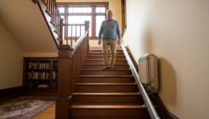 Stairlift for Narrow Stairs Indiana: Slimline Solutions for Tight Spaces