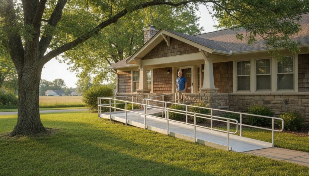 Modular Wheelchair Ramp Cost in Indiana: 2026 Homeowner Pricing Guide