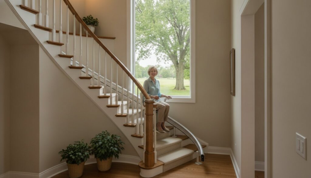 Curved Stairlifts in Indiana: A 2026 Guide to Safety and Independence